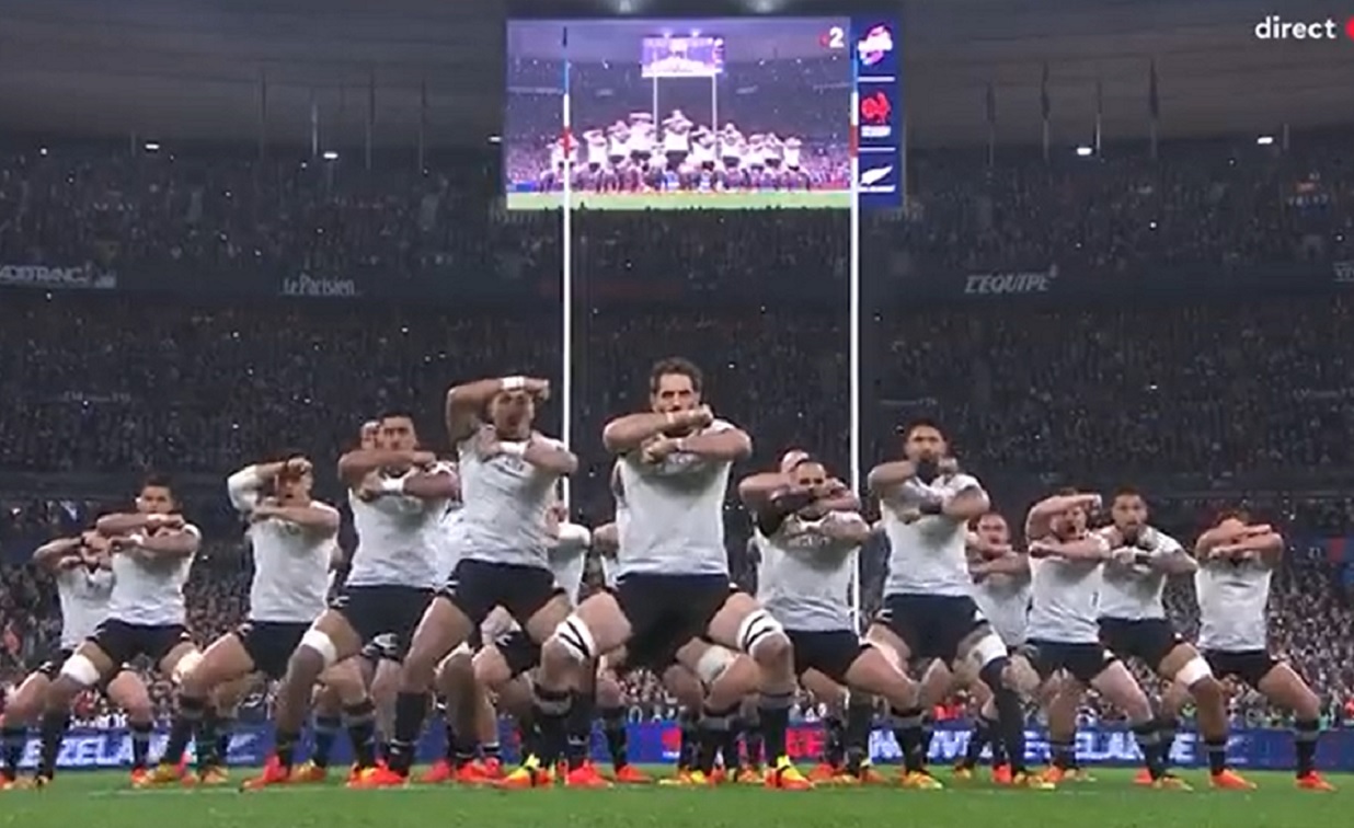 Video Le Haka Des All Blacks Contre Le Xv De France Blog Rct